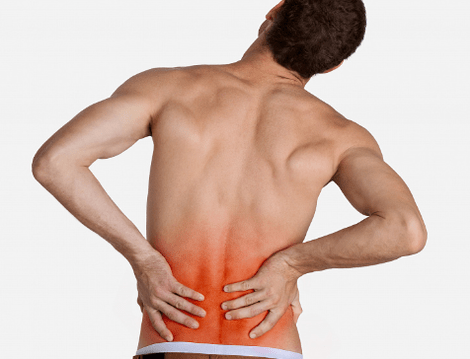 Lumbar osteochondrosia